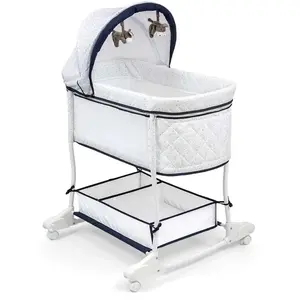 Milly Mally Multifunkční kolébka 2v1 Dream On - STONE, světle šedá