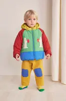 Kojenecká bunda Bobo Choses Hungry Squirrel zelená barva, 224AB096