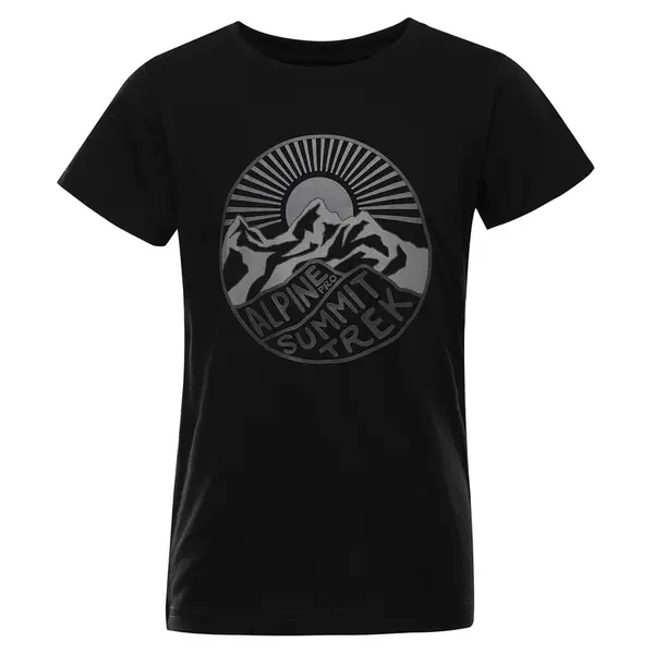 Dětské rychleschnoucí triko alpine pro rejo 2 černá 152-158