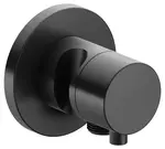 Keuco IXMO - Prepínací ventil pod omietku, 3 výstupy, s pripojením a držiakom sprchy, čierny chróm 59548131201