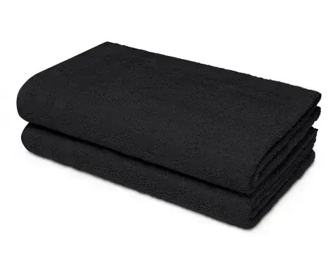 Osuška Miami 70x140 cm, čierna%
