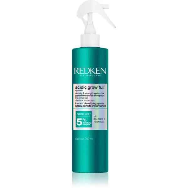 Redken Acidic Grow Full System Instant Densifying Spray objemový sprej pre dokonalý vzhľad vlasov 190 ml