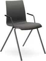 LD SEATING Konferenční židle EVO 011-N5,BR antracitová podnož