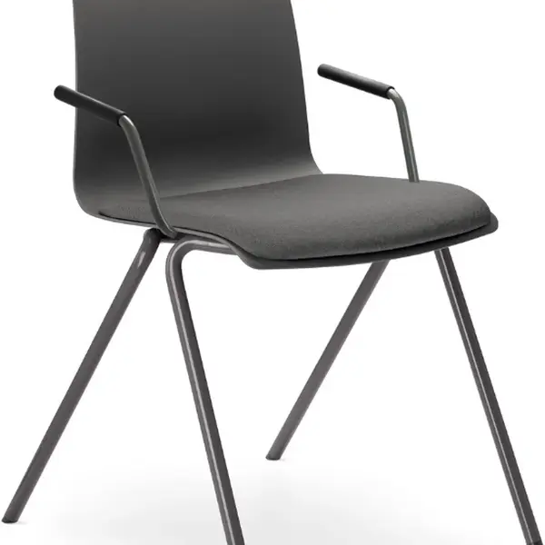 LD SEATING Konferenční židle EVO 011-N5,BR antracitová podnož