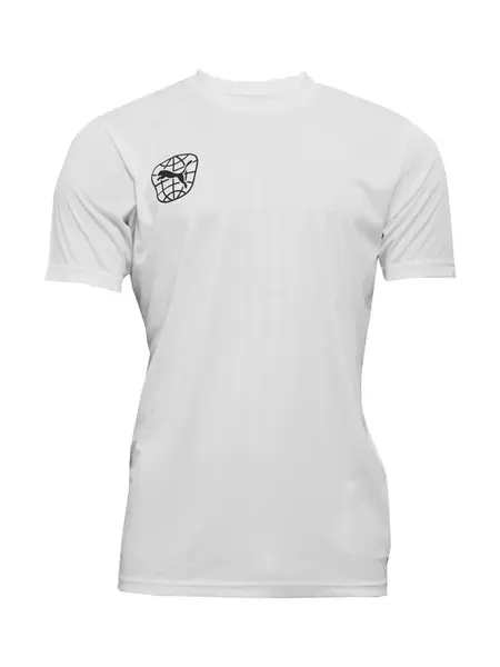 PUMA Funkčné tričko  čierna / biela