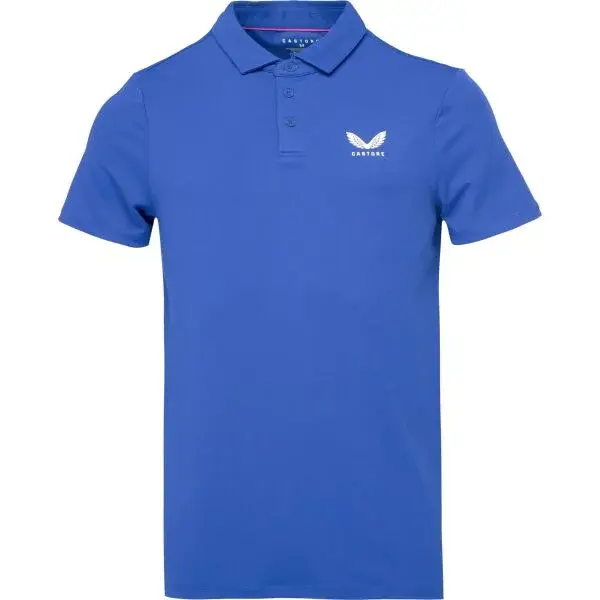 CASTORE ESSENTIAL SS POLO Pánske polo tričko, modrá, veľkosť