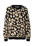 Dorothy Perkins Sveter  béžová / svetlohnedá / čierna
