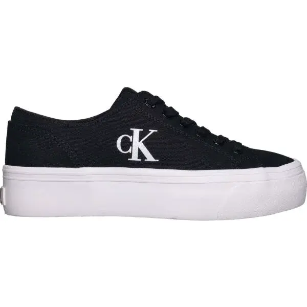 Calvin Klein VULC FLATFORM LOW CV MG Dámske tenisky, čierna, veľkosť