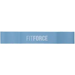 Fitforce EXELOOP SOFT Posilovací guma, světle modrá, velikost