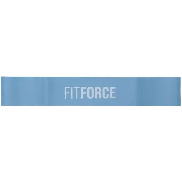 Fitforce EXELOOP SOFT Posilovací guma, světle modrá, velikost