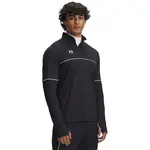 Under Armour CHALLENGER TRAINING QZ Pánská fotbalová mikina, černá, velikost