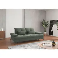 Sit & More TŘÍMÍSTNÁ POHOVKA, textil, zelená