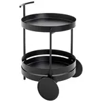 SERVÍROVACÍ VOZÍK, černá, 42/42/61 cm