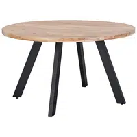 Livetastic JÍDELNÍ STŮL, akácie, přírodní barvy, 130/130/76 cm