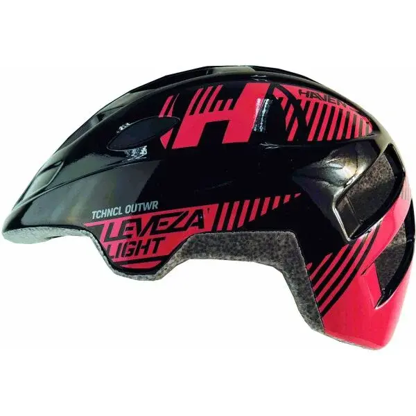 HAVEN LEVEZA Detská cyklistická prilba, čierna, veľkosť