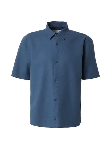 HOLLISTER Košeľa  námornícka modrá