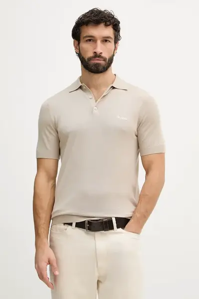 Guess svetr mužský s příměsí hedvábí