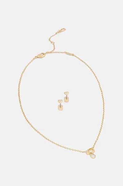 Náušnice a náhrdelník Coach