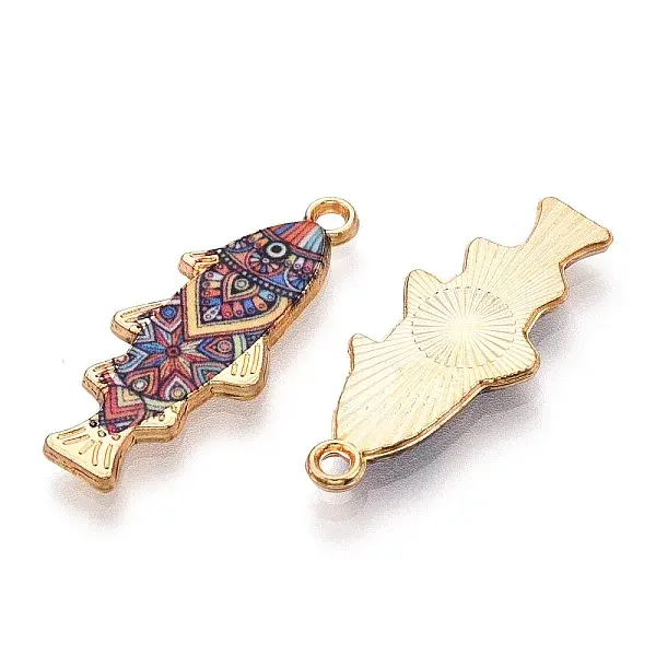 Alloy Enamel Pendants