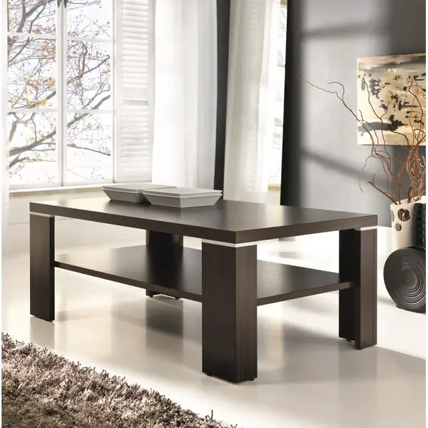 Konferenční stolek Achilles Barva korpusu: Kaštan - wenge