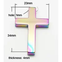 Non-magnetic Synthetic Hematite Pendant