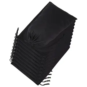 20Pcs Microfiber Drawstring Pouches with Cord