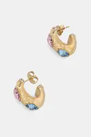 Guess náušnice ženské z nerezové oceli s kubickými zirkony MAMOUNIA