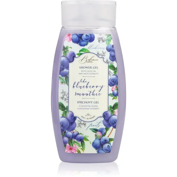 Bohemia Gifts & Cosmetics Like Blueberry Smoothie sprchový gel 250 ml