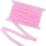 25M Nylon Elastic Pleated Lace Trim