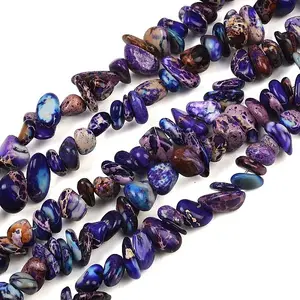 Natural Imperial Jasper Bead Strands