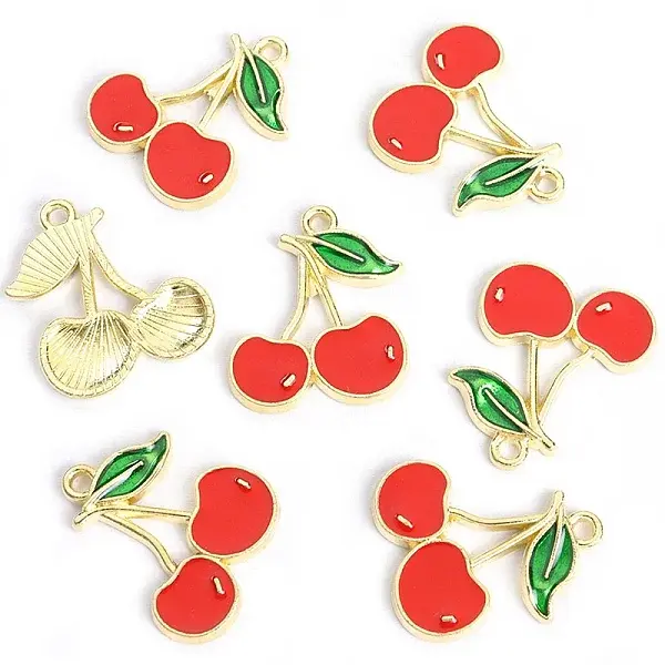 Alloy Enamel Pendants