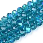 Electroplate Glass Beads Strands