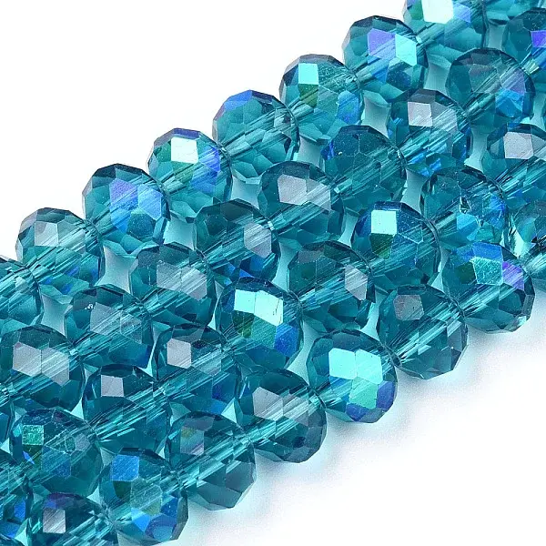 Electroplate Glass Beads Strands