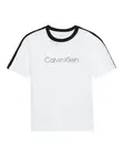 Calvin Klein Jeans Tričko  čierna / biela