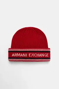 Čepice s příměsí vlny Armani Exchange