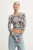 Vlněný svetr Moschino Jeans dámský, šedá barva, lehký, A0918 8704