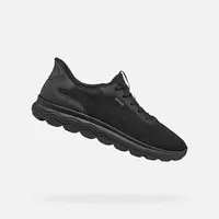 Black men's sneakers Geox Spherica Plus - Men's
