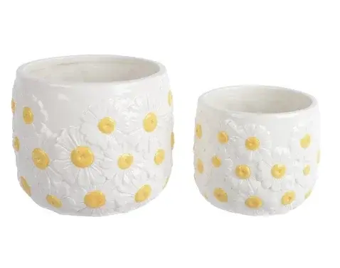 Obal na kvetináč (2 ks) Harmanček%