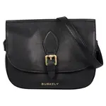 Dámská crossbody kožená kabelka Burkely Moja - černá