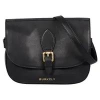 Dámská crossbody kožená kabelka Burkely Moja - černá