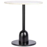 MID.YOU ODKLÁDACÍ STOLEK, černá, bílá