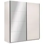 MID.YOU ŠATNÍ SKŘÍŇ S POSUVNÝMI DVEŘM, kašmírová, 200/210/62 cm