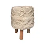 Livetastic TABURET, textil, 38/50/38 cm