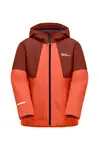 Dětská bunda Jack Wolfskin oranžová barva, 1610281