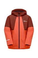 Dětská bunda Jack Wolfskin oranžová barva, 1610281