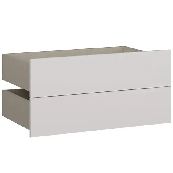 Zásuvky 2 ks Modulix Na vešiak na oblečenie 74,1 Biely