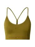 NIKE Športová podprsenka  olivová