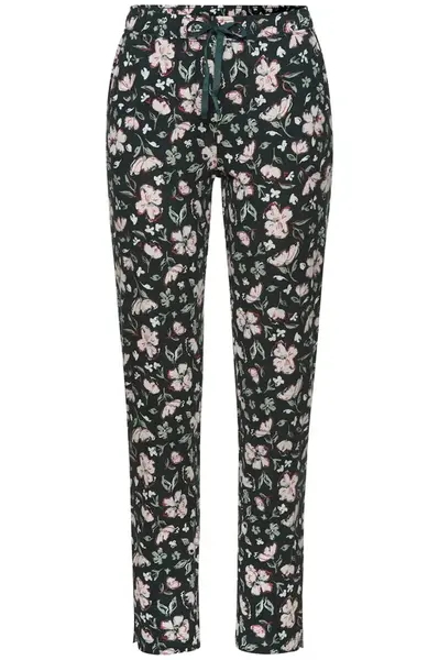 s.Oliver Pyžamové nohavice  svetlozelená / tmavozelená / pastelovo ružová / červená