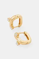 Stříbrné náušnice Guess JSBE04 524JW