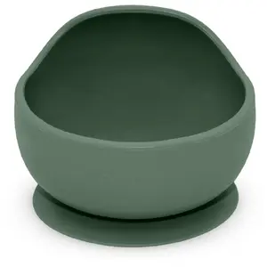 Petite&Mars Take&Match Silicone Bowl miska s přísavkou Misty Green 6 m+ 360 ml
